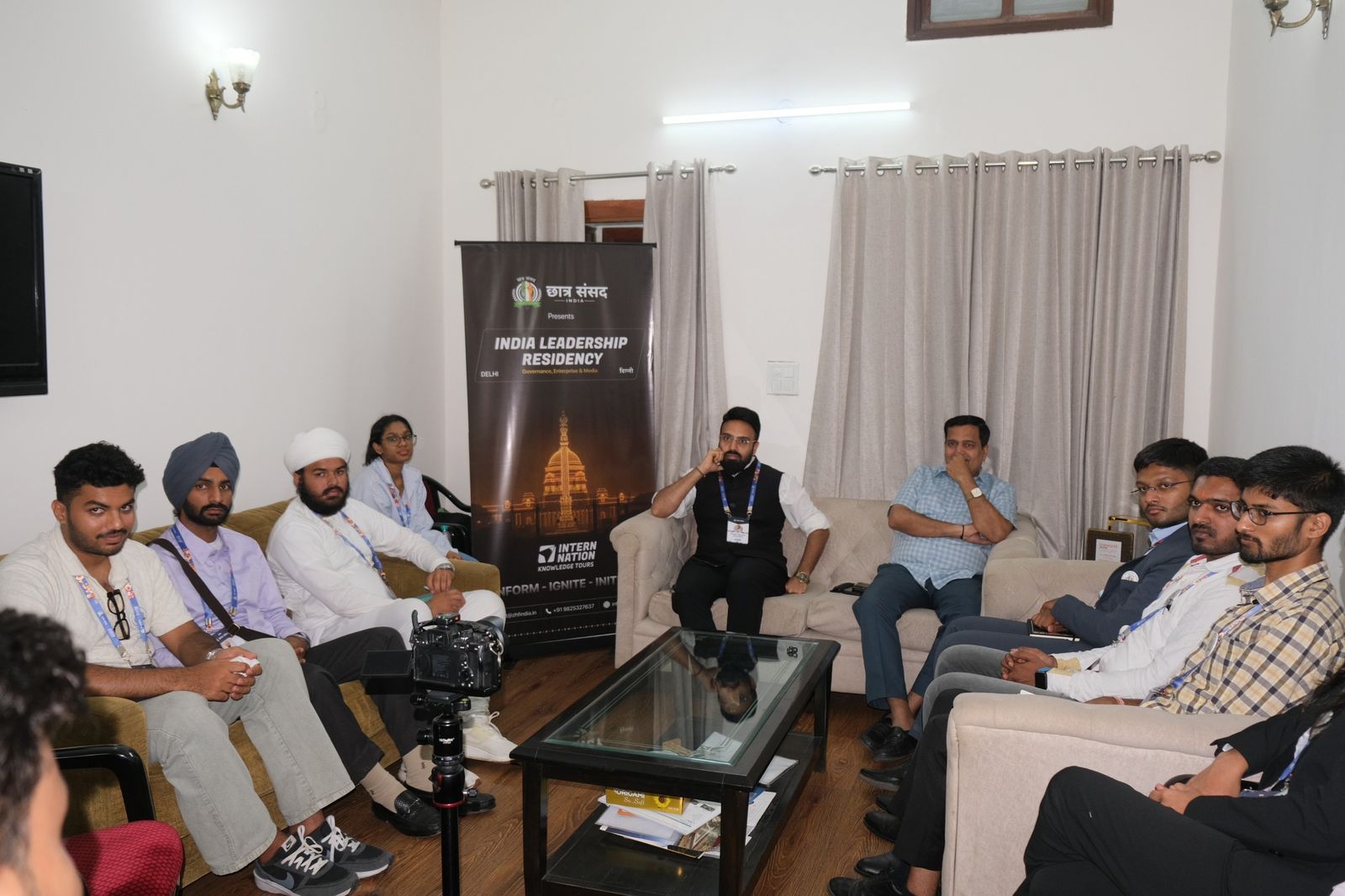 CLE cohort meeting with a senior government official